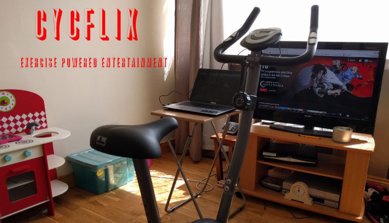 Mantenerse en forma viendo Netflix
