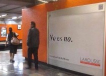 Larousse lanza campaña contra el acoso y machismo en el Metro