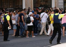 El atentado en Barcelona en imágenes
