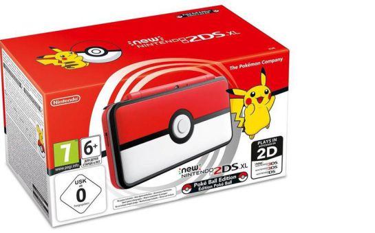 Nintendo anuncia 2DS XL edición Poké Ball Nintendo anuncia 2DS XL edición Poké Ball