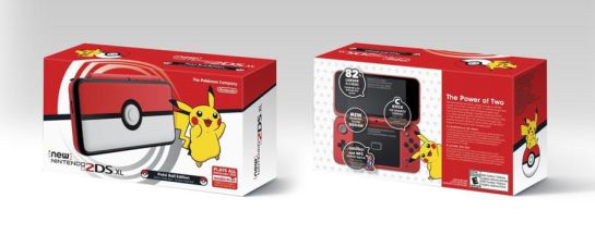 Nintendo anuncia 2DS XL edición Poké Ball Nintendo anuncia 2DS XL edición Poké Ball