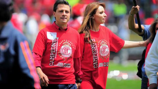 EPN quiere ver al Toluca campeón antes de dejar la presidencia EPN quiere ver al Toluca campeón antes de dejar la presidencia