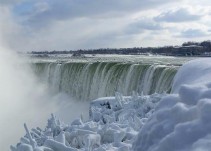 Imágenes de Estados Unidos congelado por el invierno