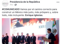 Enrique Iglesias es el nuevo presidente de México
