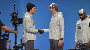 Super Bowl LII, New England Patriots, Philadelphia Eagles: OPENING NIGHT del Super Bowl LII Super Bowl LII, New England Patriots, Philadelphia Eagles: OPENING NIGHT del Super Bowl LII