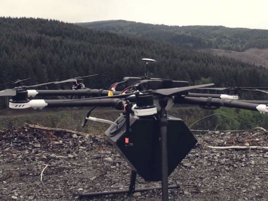 Drones plantan 100 mil árboles al día Drones plantan 100 mil árboles al día