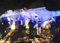 13 muertos por accidente de helicóptero donde viajavan Navarrete y Murat