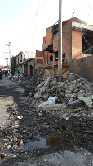 Explosión de polvorín deja 7 muertos en Tultepec Explosión de polvorín deja 7 muertos en Tultepec