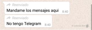 Whatsapp reenviados: WhatsApp te alerta sobre mensajes reenviados Whatsapp reenviados: WhatsApp te alerta sobre mensajes reenviados