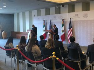 TLCAN y separación de familias, principales temas con Pompeo: SRE TLCAN y separación de familias, principales temas con Pompeo: SRE