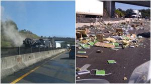 Camión de libros en Veracruz se salvó de saqueos Camión de libros en Veracruz se salvó de saqueos