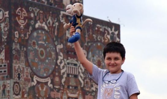 Niño genio envía mensaje a Andrés Manuel López Obrador Niño genio envía mensaje a Andrés Manuel López Obrador