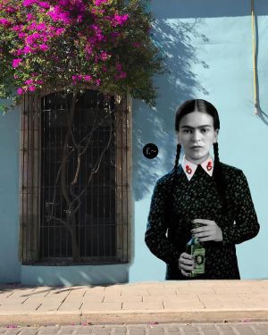 Murales en Oaxaca mezclan íconos mexicanos y de Hollywood Murales en Oaxaca mezclan íconos mexicanos y de Hollywood