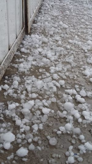 Granizada provoca caos en la CDMX Granizada provoca caos en la CDMX