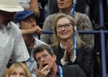 Meryl Streep se ganó la final del US Open