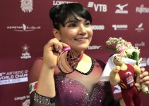 Alexa Moreno obtiene medalla de bronce