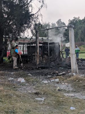 Vuelven a explotar polvorines en Tultepec Vuelven a explotar polvorines en Tultepec