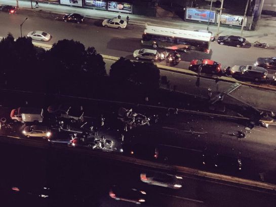 Sube a 10 la cifra de muertos por choque en la autopista México-Toluca Sube a 10 la cifra de muertos por choque en la autopista México-Toluca