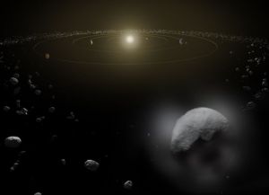 Tres meteoros se acercan a la tierra Tres meteoros se acercan a la tierra