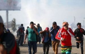 Centroamericanos de caravana migrante piden apoyo para regresar de Tijuana a su país Centroamericanos de caravana migrante piden apoyo para regresar de Tijuana a su país
