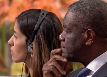 Entregan Premio Nobel de la Paz 2018 a Denis Mukwege y Nadia Murad