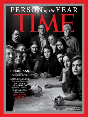 Time: Periodista saudí asesinado, Persona del Año Time: Periodista saudí asesinado, Persona del Año