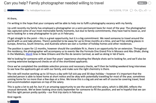 familia rica busca fotografo para viajar por el mundo familia rica busca fotografo para viajar por el mundo