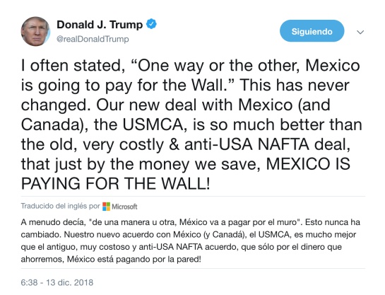 Donald Trump muro Donald Trump muro
