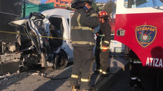 Trágico accidente en Atizapan Trágico accidente en Atizapan