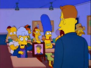 Los Simpson están de luto Los Simpson están de luto