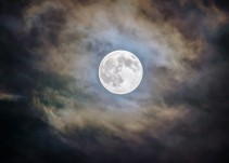 Así se vio la última luna llena del 2018