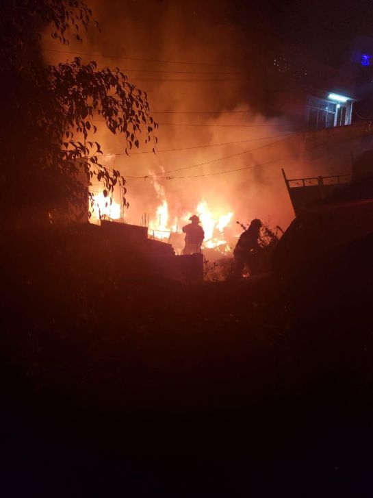 Registran incendio en Iztapalapa Registran incendio en Iztapalapa