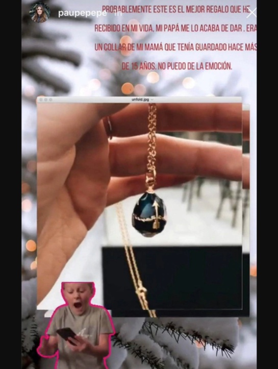 Peña Nieto da emotivo regalo a su hija Paulina Peña en Navidad Peña Nieto da emotivo regalo a su hija Paulina Peña en Navidad