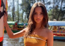 Emily Ratajkowski de visita en México