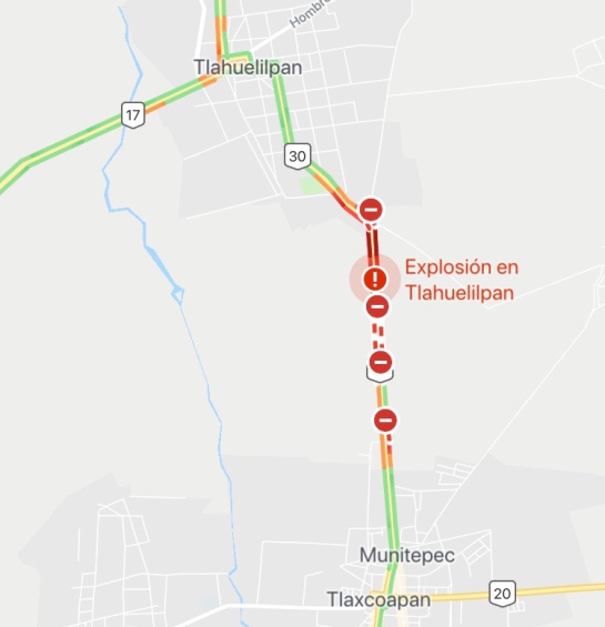 Captan el momento exacto de la explosión en Tlahuelilpan, Hidalgo Captan el momento exacto de la explosión en Tlahuelilpan, Hidalgo