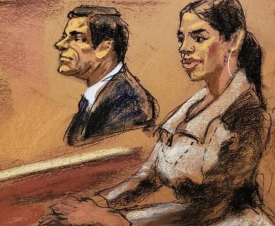 "El Chapo" Guzmán habla por primera vez en la sala de juicio "El Chapo" Guzmán habla por primera vez en la sala de juicio