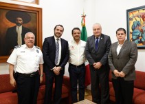 Alcalde de Cuernavaca se reúne con autoridades de Morelos