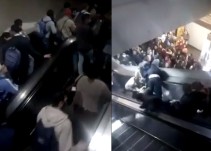Colapso de escaleras en Metro Tacubaya deja 2 heridos