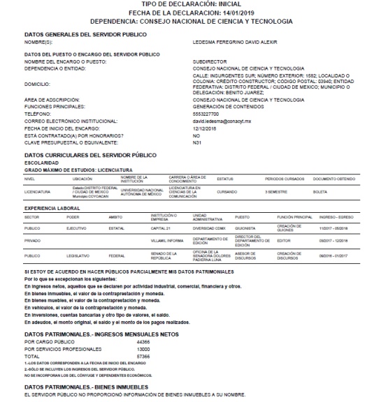Sin título en mano, consiguió puesto en Conacyt y sueldazo de 44 mil pesos Sin título en mano, consiguió puesto en Conacyt y sueldazo de 44 mil pesos