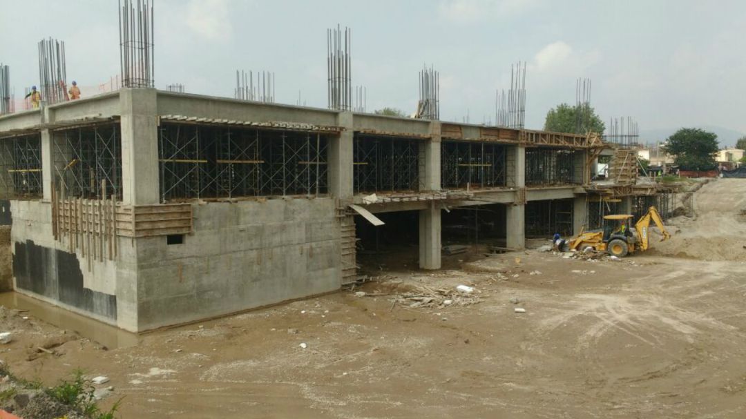 Construcción del Hospital de Cancerología al 50%