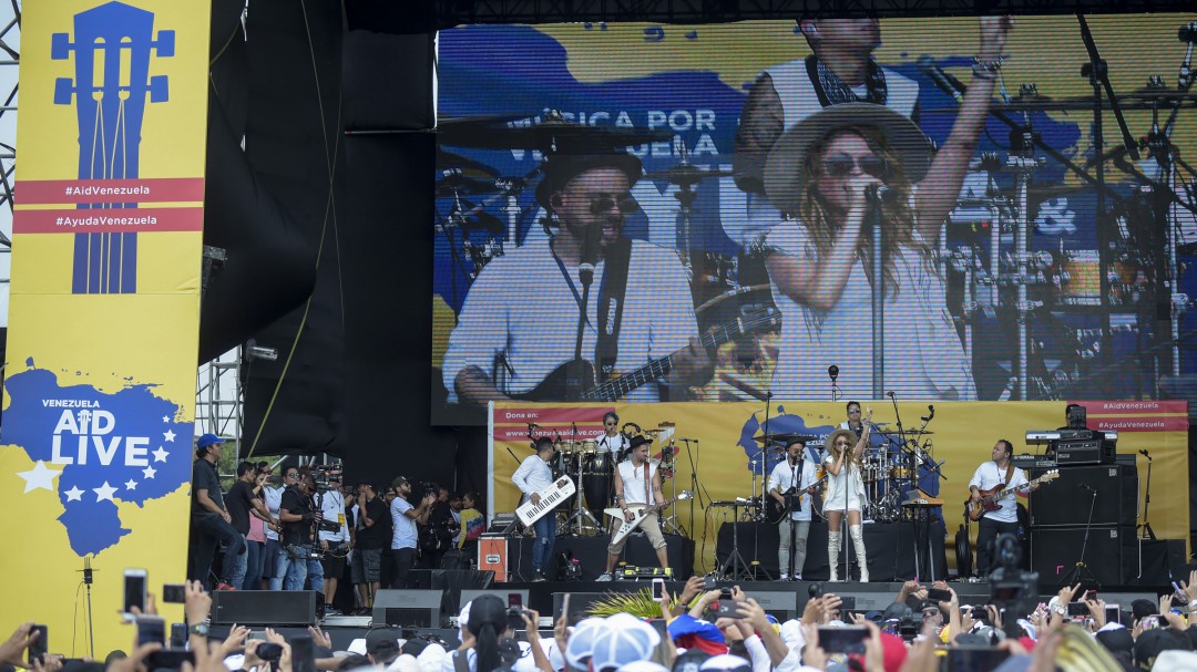 Cantan por Venezuela