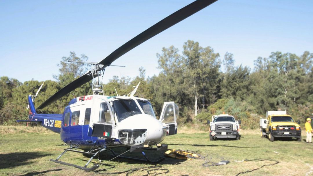 Llega ‘Tláloc’ a Zapopan para combatir incendios forestales