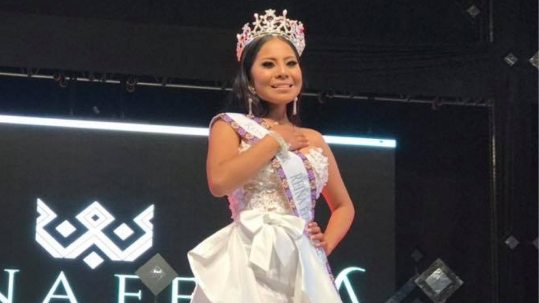 Una mujer indígena se corona como la más bella de Nayarit