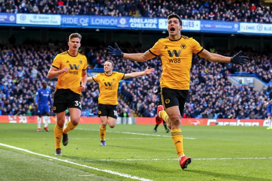 Raúl Jiménez marca gol contra el Chelsea Raúl Jiménez marca gol contra el Chelsea