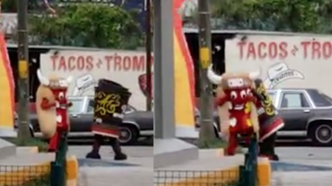 Hay tiro Carlitos: la pelea de un hot dog y un café que se ha vuelto viral