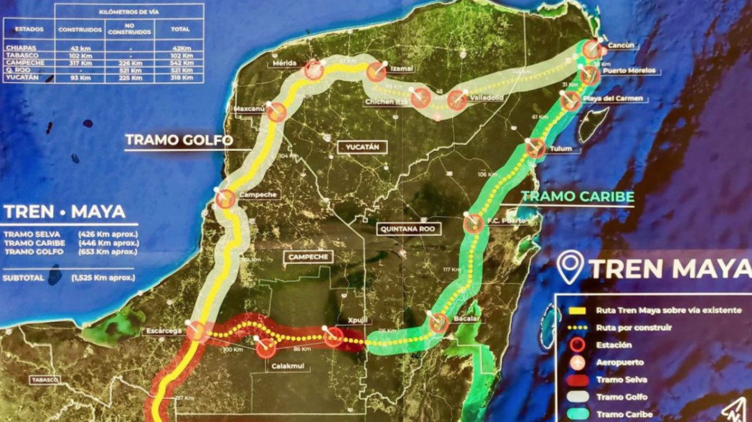 AMLO: No habrá aumentos en la construcción del Tren Maya