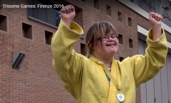 Día Mundial del Síndrome de Down 2019: Trisome Game 2016. Ganadora de judo Día Mundial del Síndrome de Down 2019: Trisome Game 2016. Ganadora de judo
