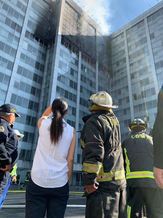 Sheinbaum: Se revisarán condiciones de edificio de Conagua tras incendio Sheinbaum: Se revisarán condiciones de edificio de Conagua tras incendio