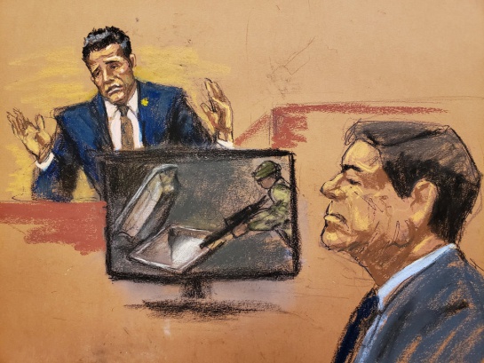 Cabos sueltos en juicio de "El Chapo": confesiones que no debían revelarse Cabos sueltos en juicio de "El Chapo": confesiones que no debían revelarse