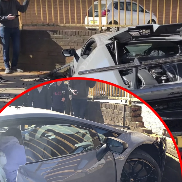 Tranquilo Toretto; aceleró en su Lamborghini y perdió el control de la nada